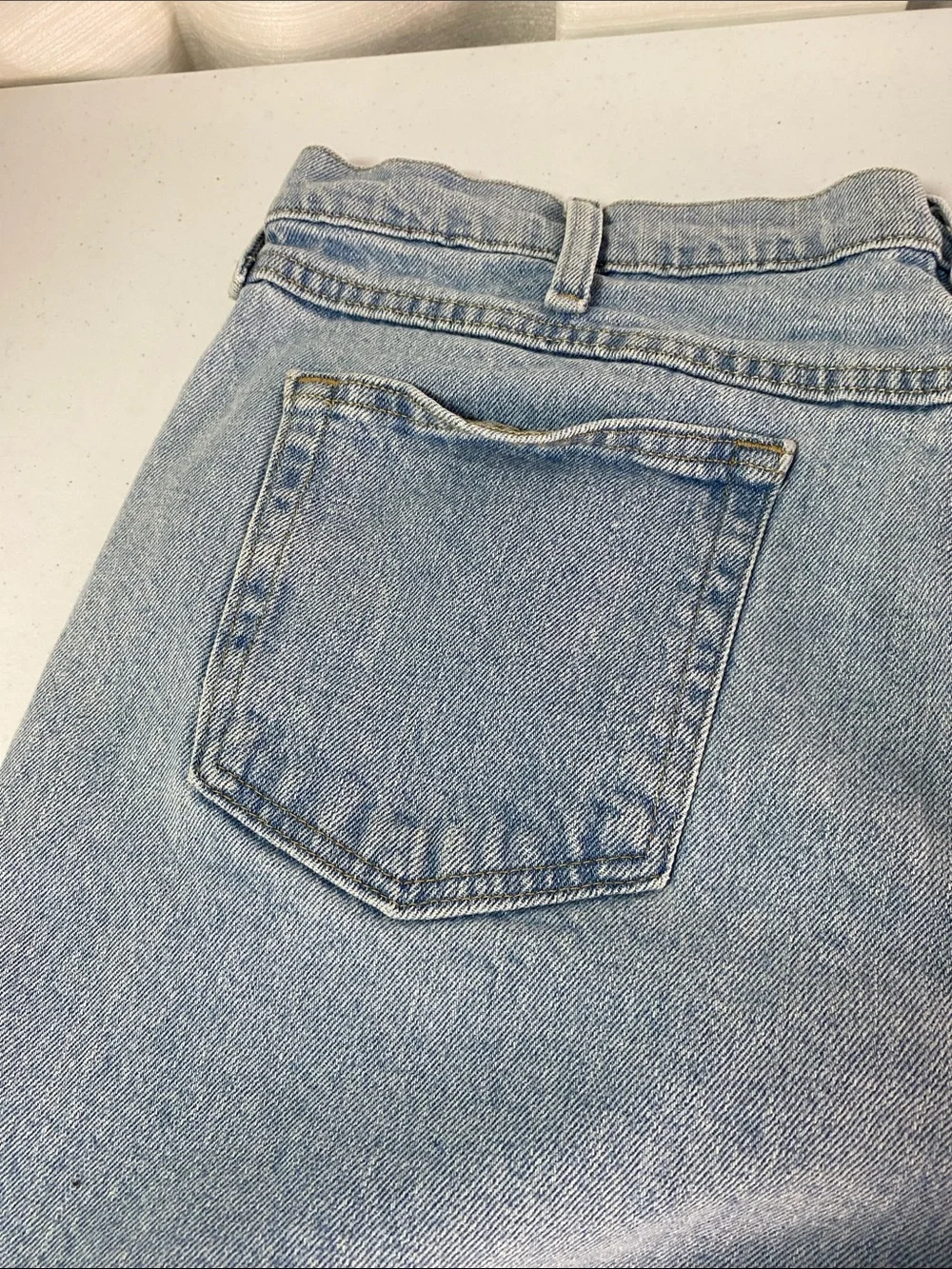 Wrangler Light Blue Relaxed Fit Denim Jeans